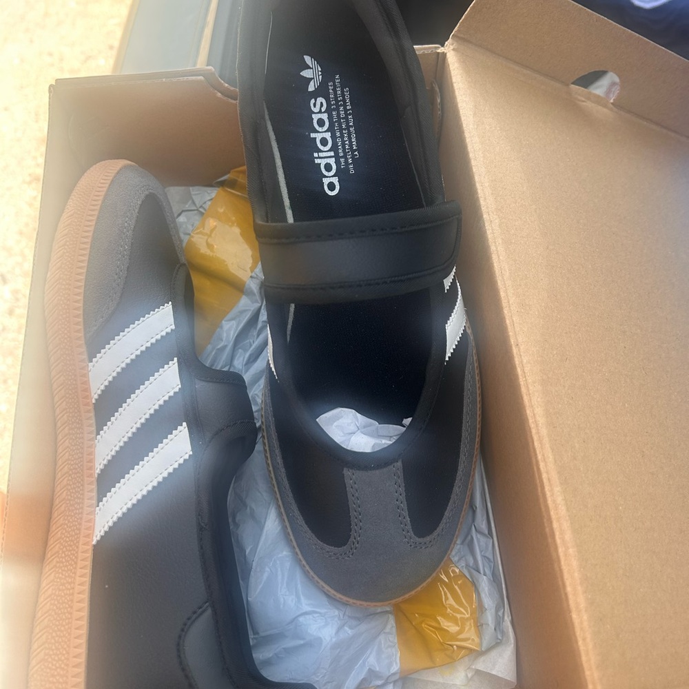 adidas Black White Gum Sole Women's/Unisex Sneakers